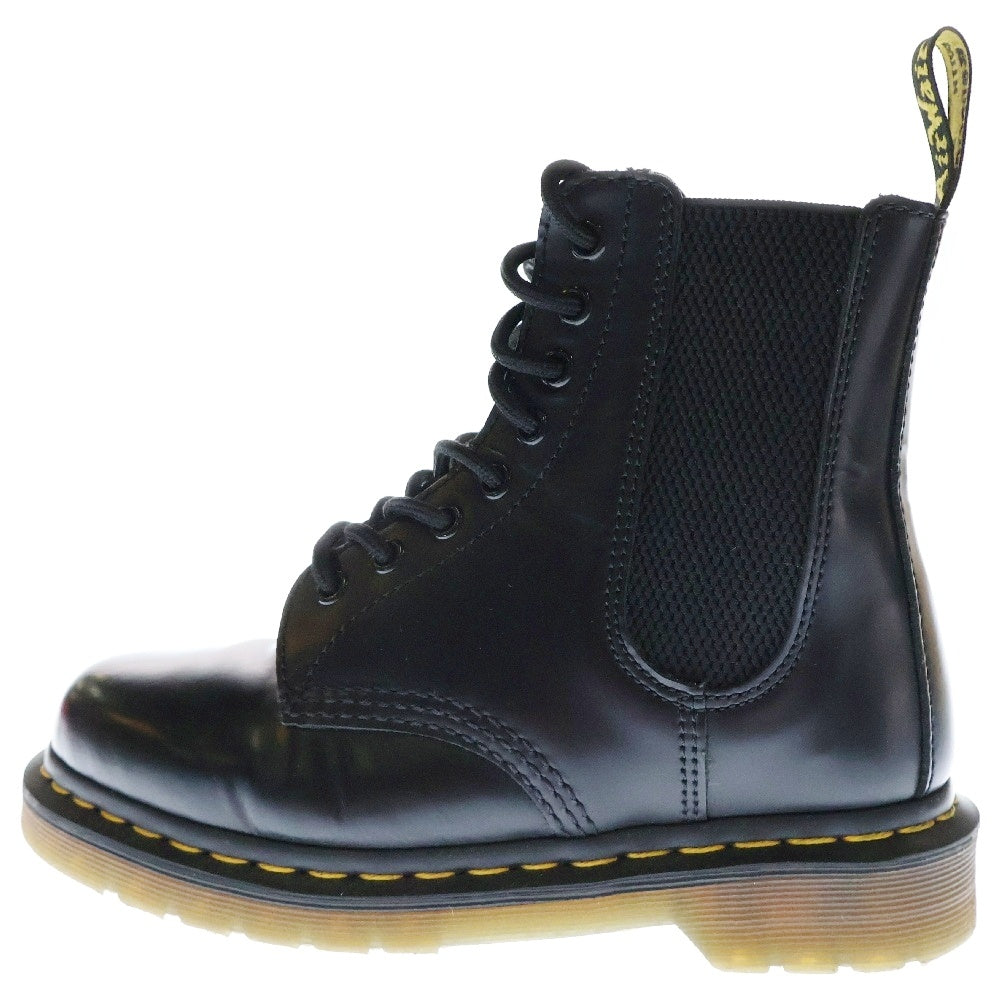 Dr.Martens(ドクターマーチン) 1460 HARPER 8ホールサイドゴアレースアップレザーブーツ UK4/23cm レディース 26962001 ブラック
