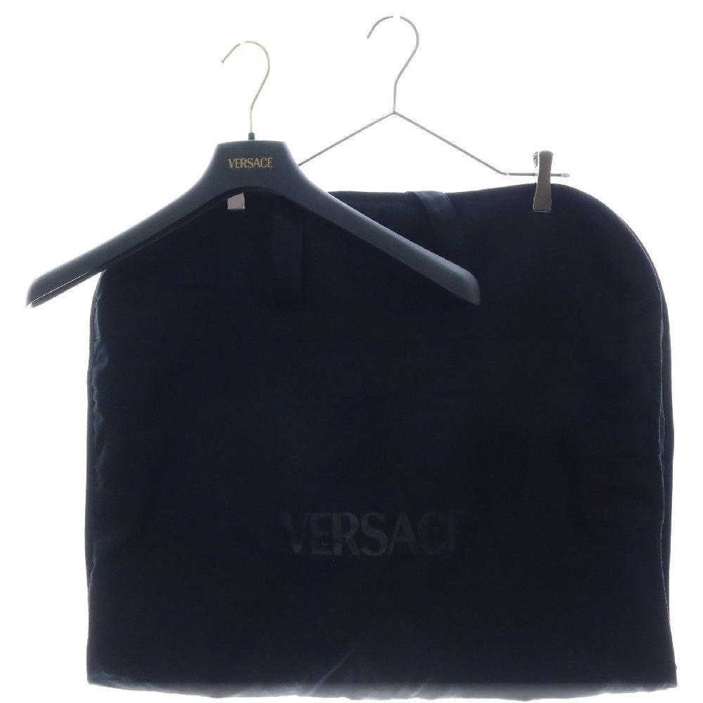 VERSACE(ヴェルサーチ) Barocco Jacquard Overshirt ジャガード長袖シャツ レッド 1017413 1A12401