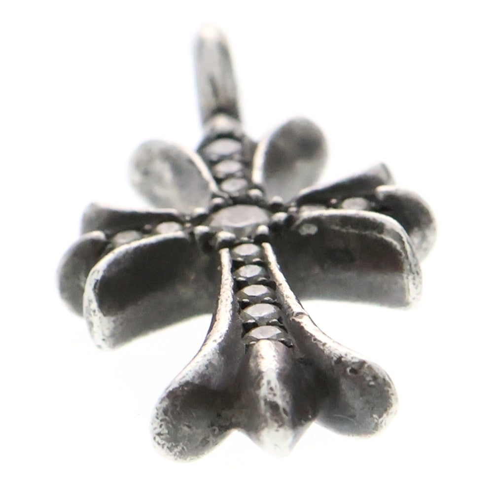 CHROME HEARTS(クロムハーツ) TNY CRSF P/DIA タイニーファットクロス PAVEダイヤ ペンダントトップ シルバー BCA323