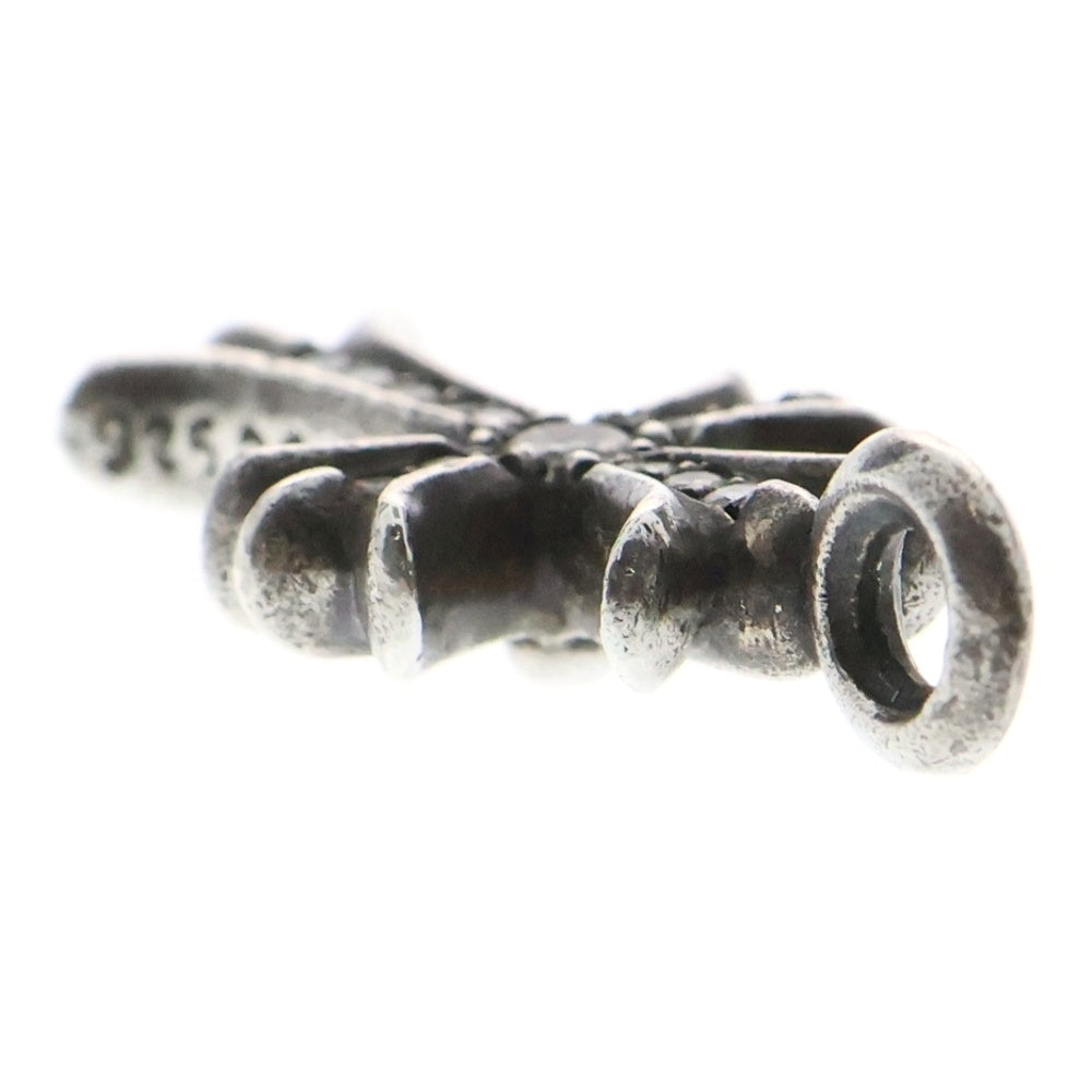 CHROME HEARTS(クロムハーツ) TNY CRSF P/DIA タイニーファットクロス PAVEダイヤ ペンダントトップ シルバー BCA323