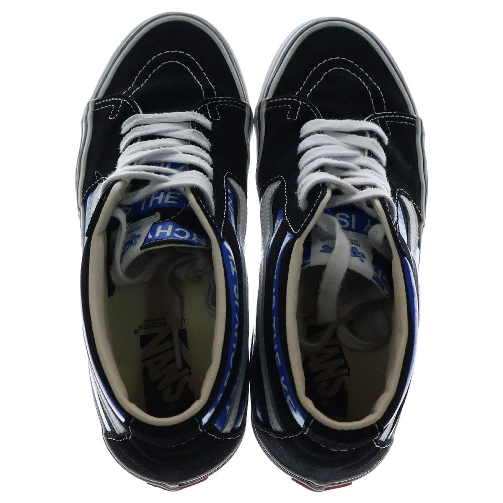 UNDERCOVER(アンダーカバー) ×VANS OTWLX PREMIUM SK-8 MID ×ヴァンズ スケートミッドカットスニーカー US8.5/26.5cm UC1D9F04 ブルー/ブラック