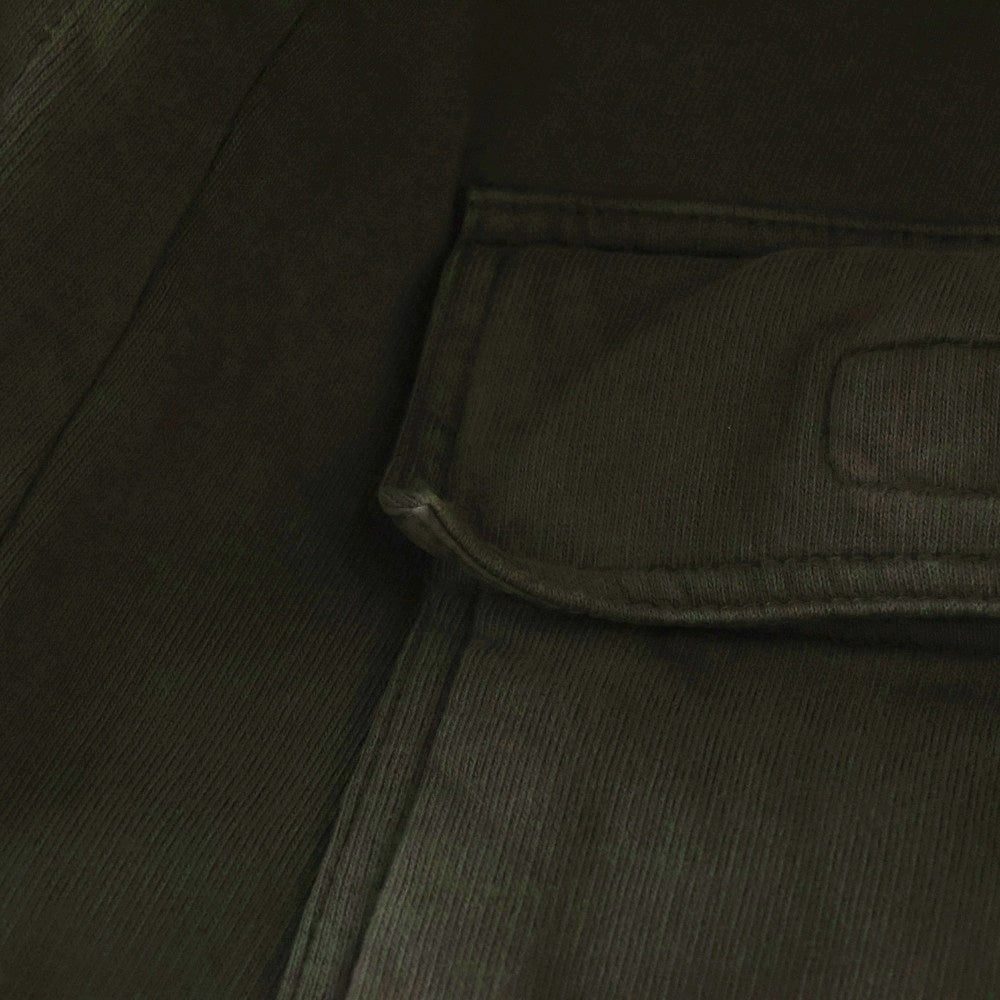 DRKSHDW(ダークシャドウ) 15AW Drawstring Prisoner Pant ドローストリング スウェットサルエルパンツ ブラウン DU15F5394-F