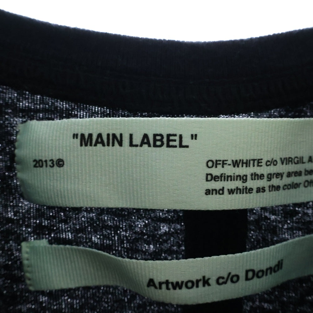 OFF-WHITE(オフホワイト) 19AW Dondi Woman T-Shirt 半袖Tシャツ ブラック OMAA027R19185007