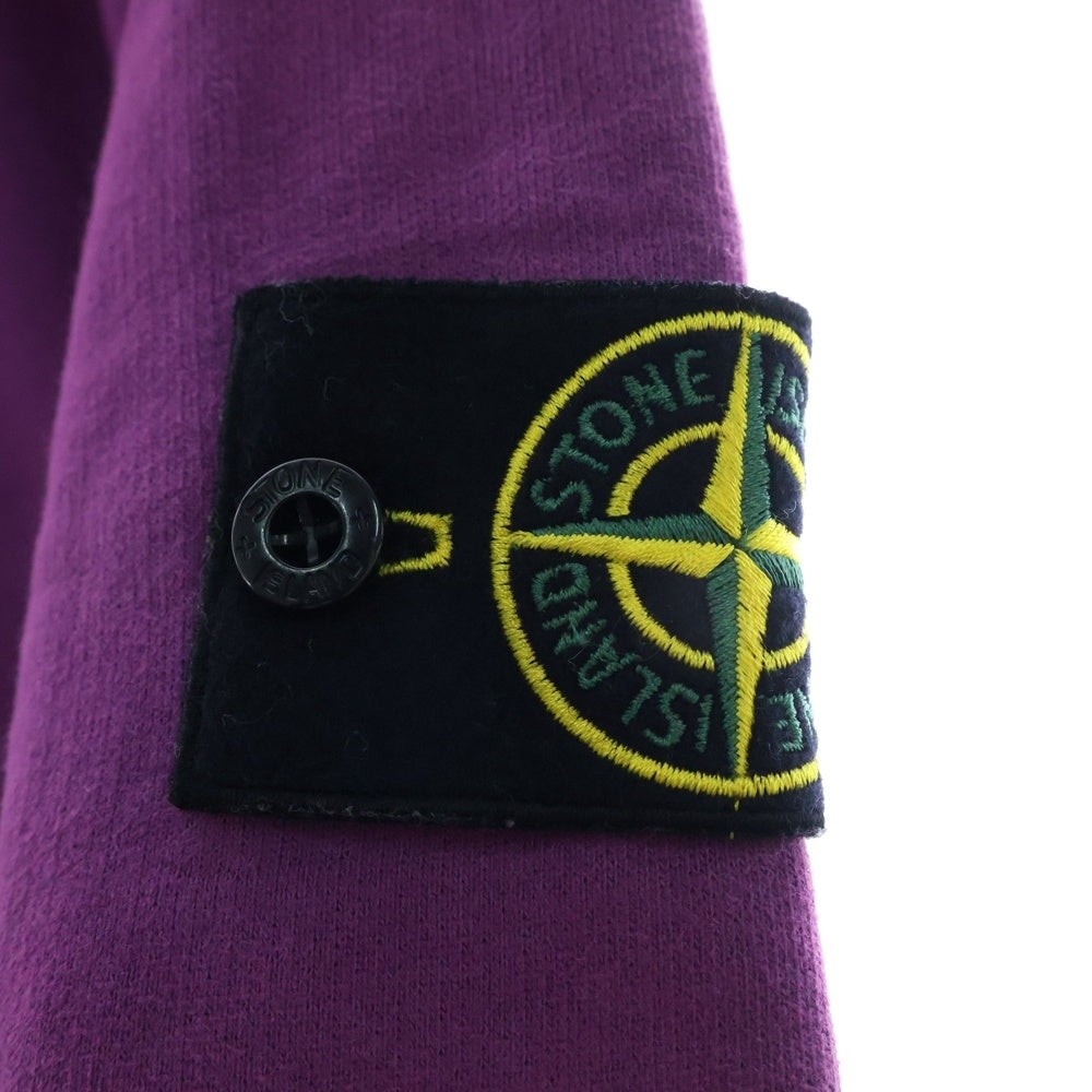 STONE ISLAND(ストーンアイランド) Sweatshirt ロゴワッペン クルーネックスウェットトレーナー パープル 751563020