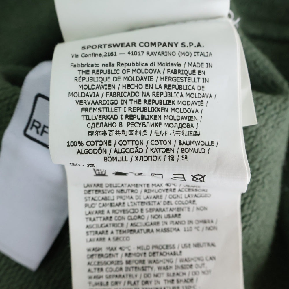 STONE ISLAND(ストーンアイランド) Sweatshirt ロゴワッペン クルーネックスウェットトレーナー カーキ 751563020