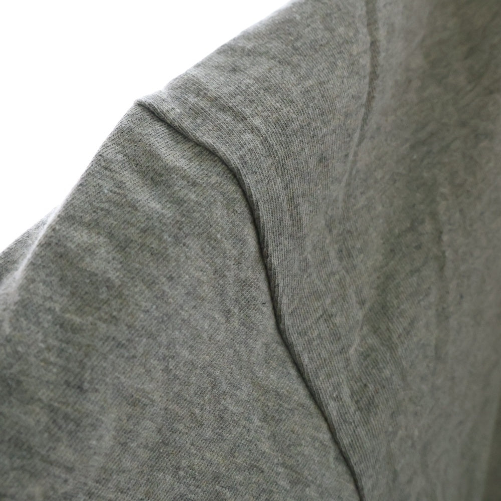 FEAR OF GOD ESSENTIALS(フィアオブゴッド エッセンシャルズ) L/S T-SHIRT フェルトロゴ 長袖Tシャツ ロンT グレー