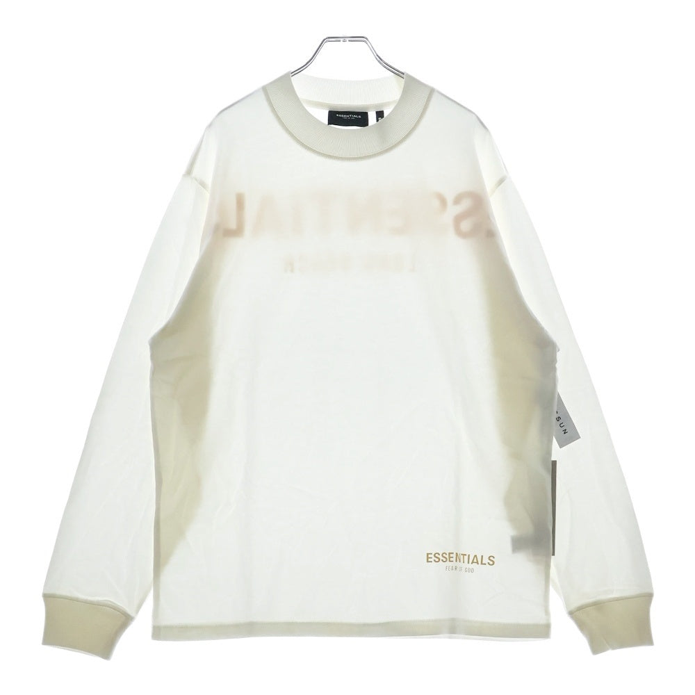 FEAR OF GOD ESSENTIALS(フィアオブゴッド エッセンシャルズ) L/S T-SHIRT LTD LONG BEACH ロングビーチ限定 長袖Tシャツ ロンT ホワイト