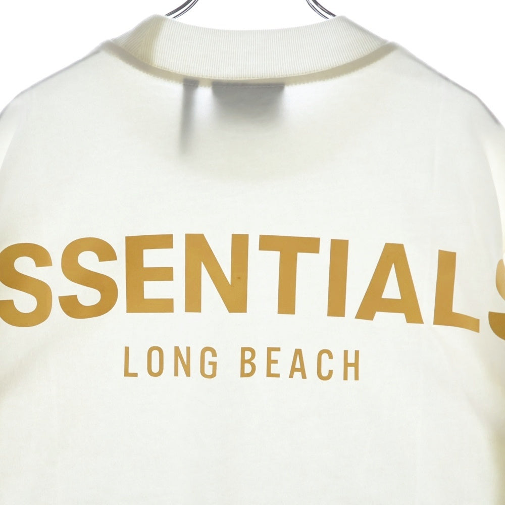 FEAR OF GOD ESSENTIALS(フィアオブゴッド エッセンシャルズ) L/S T-SHIRT LTD LONG BEACH ロングビーチ限定 長袖Tシャツ ロンT ホワイト