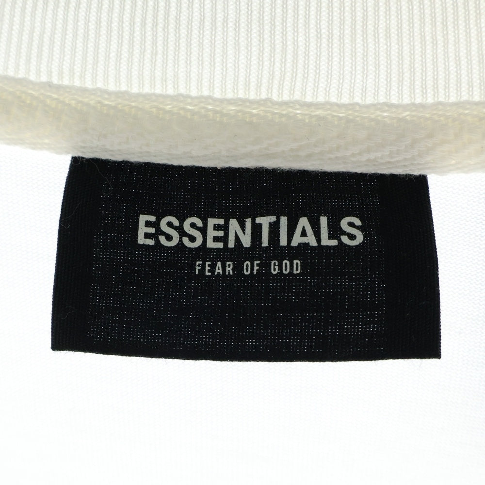 FEAR OF GOD ESSENTIALS(フィアオブゴッド エッセンシャルズ) L/S T-SHIRT LTD LONG BEACH ロングビーチ限定 長袖Tシャツ ロンT ホワイト