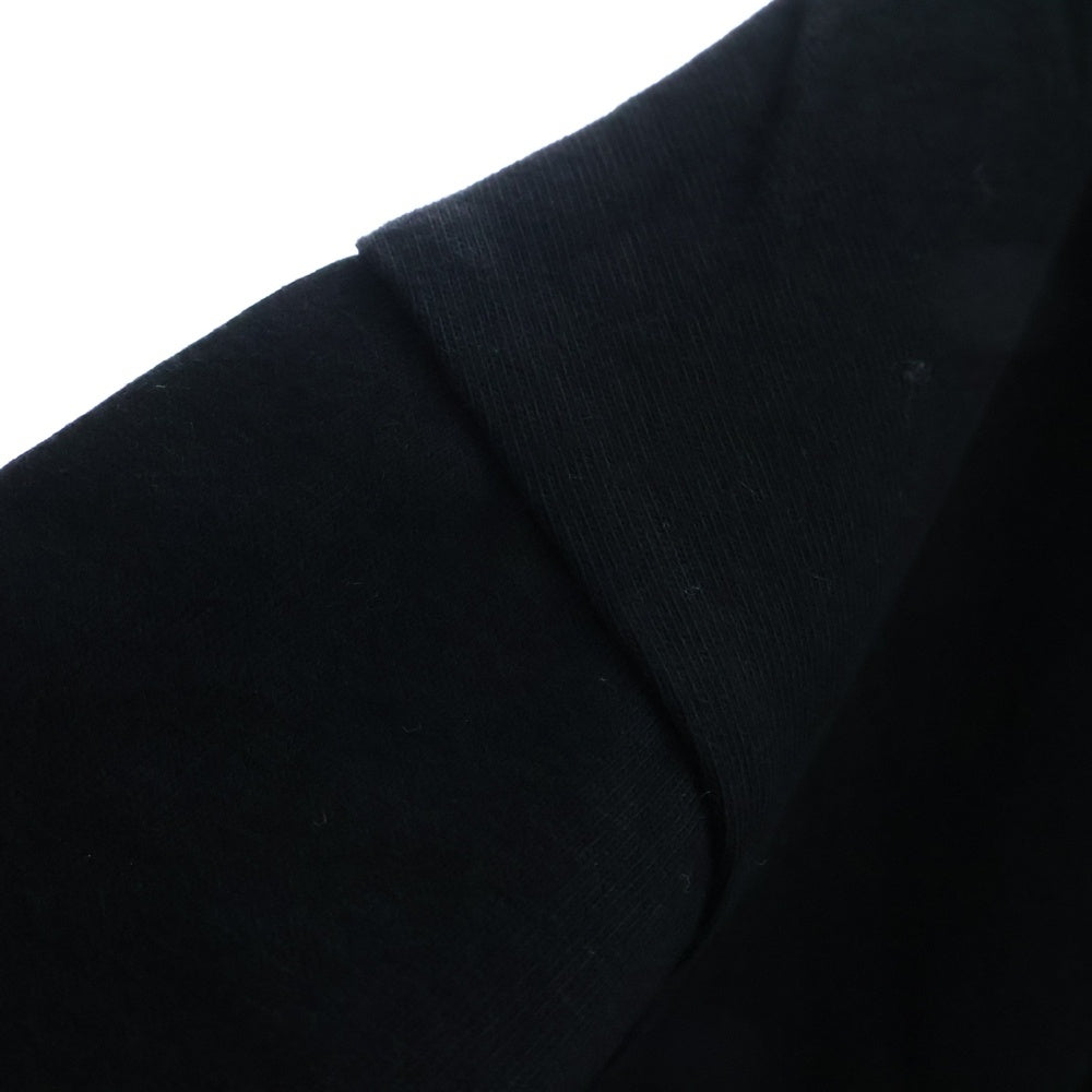 FEAR OF GOD ESSENTIALS(フィアオブゴッド エッセンシャルズ) L/S T-SHIRT ラバーロゴ 長袖Tシャツ ロンT ブラック