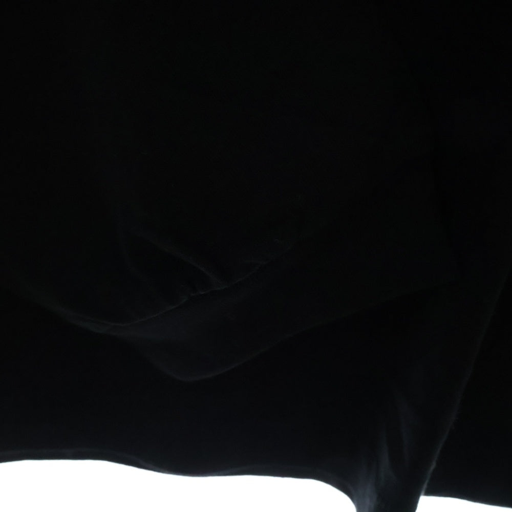 FEAR OF GOD ESSENTIALS(フィアオブゴッド エッセンシャルズ) L/S T-SHIRT ラバーロゴ 長袖Tシャツ ロンT ブラック