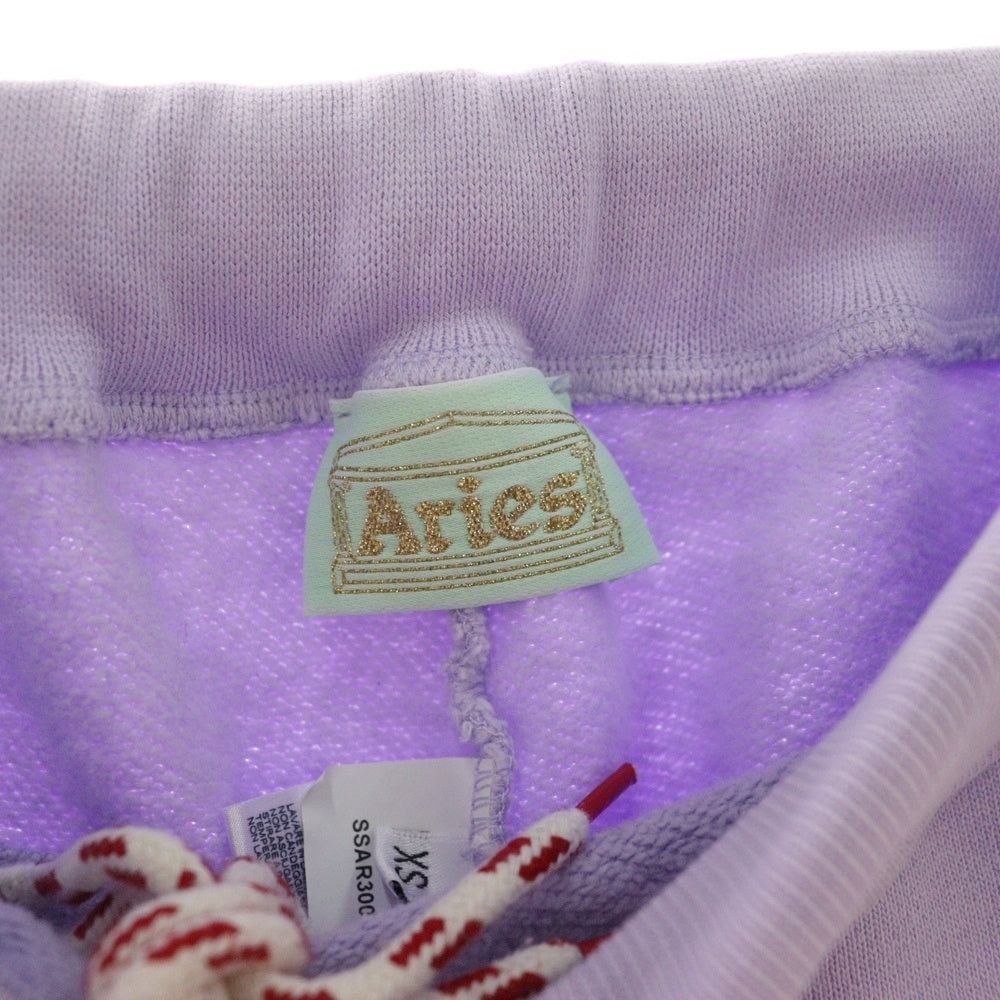 Aries(アリエス) Premium Temple Track Pants プレミアムテンプルトラックパンツ バックジップポケットスウェットパンツ SSAR30000 パープル