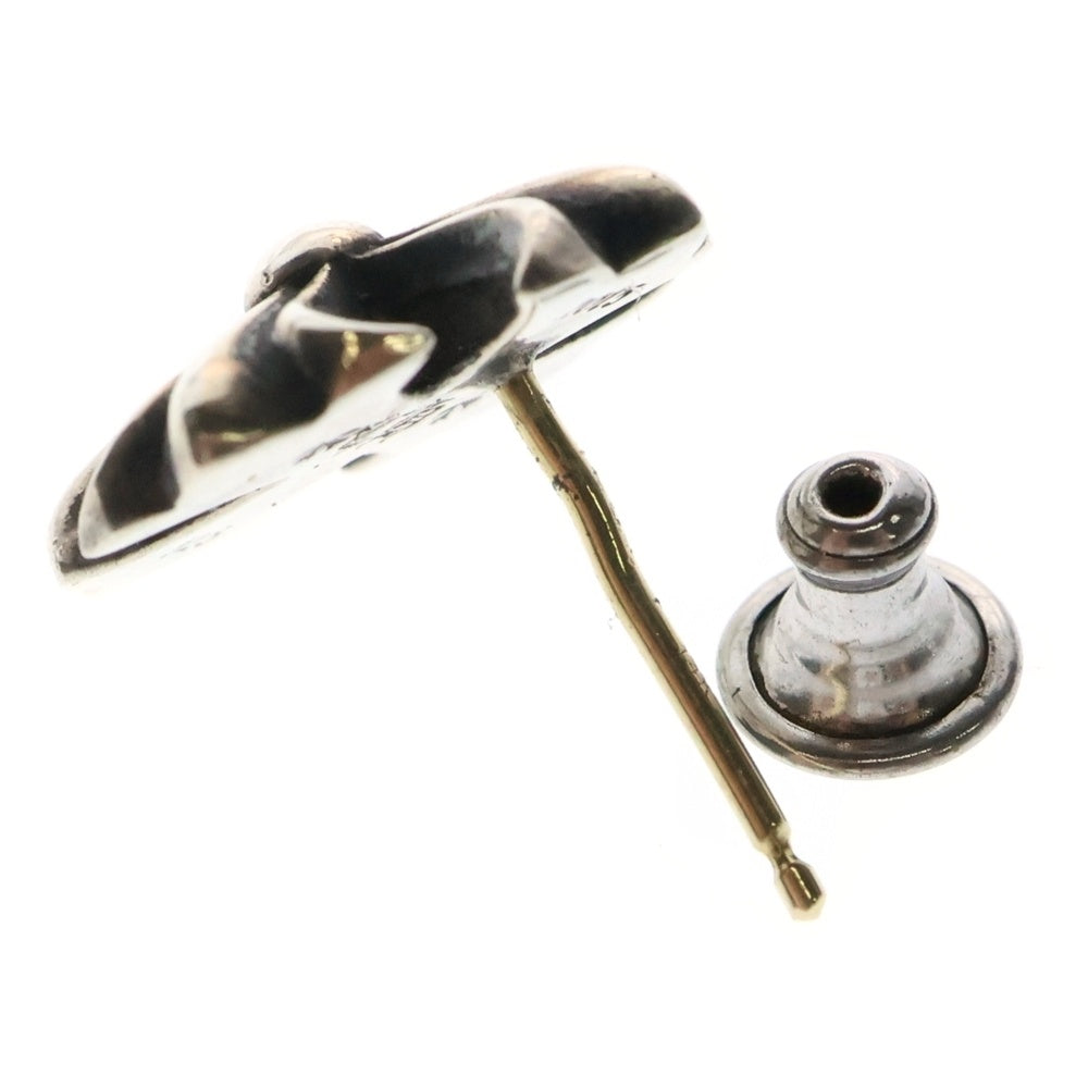 CHROME HEARTS(クロムハーツ) STUD LRG CH PLS #4 スタッド ラージ CHプラス ピアス シルバー