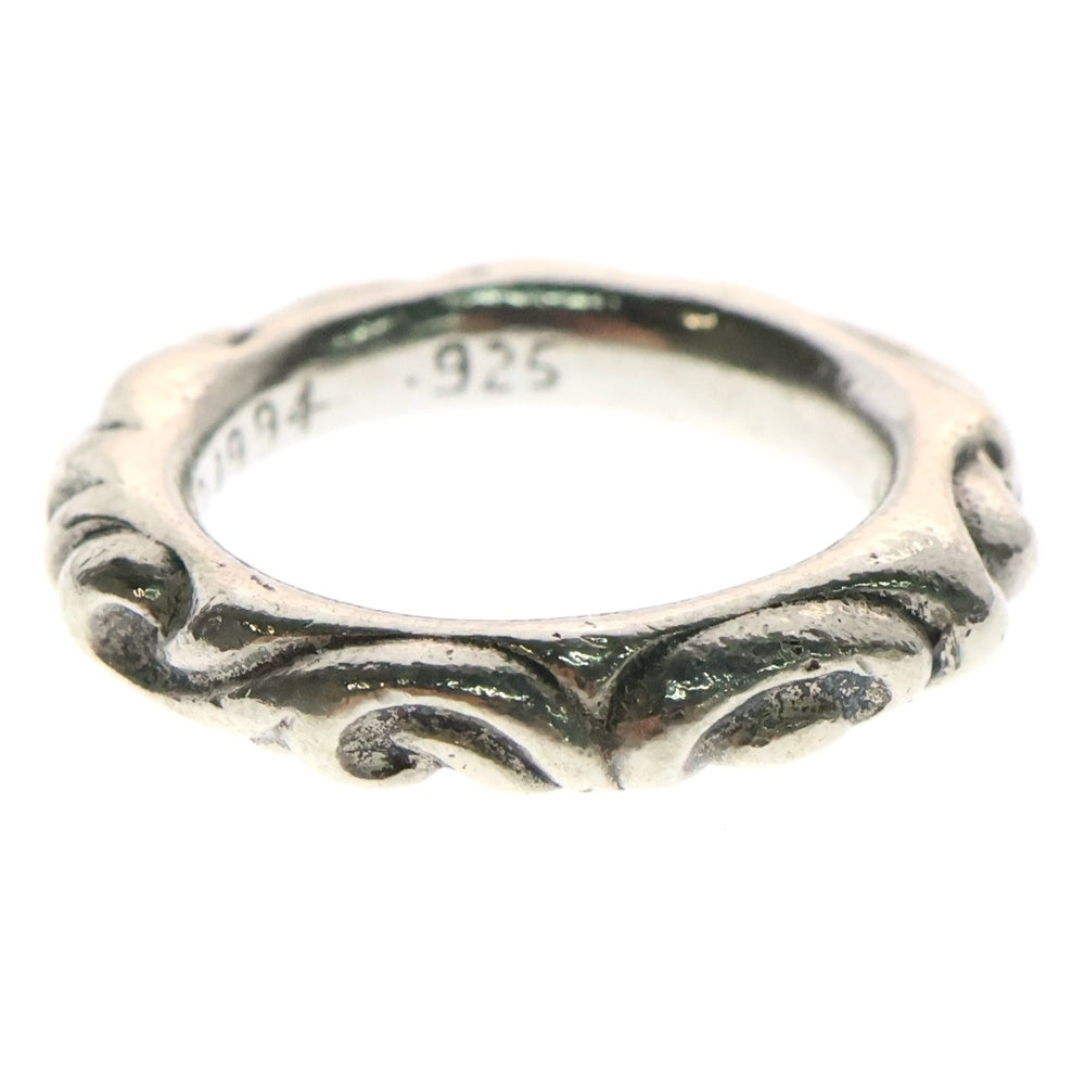 CHROME HEARTS(クロムハーツ) SCRL BAND スクロールバンド リング シルバー BCA351