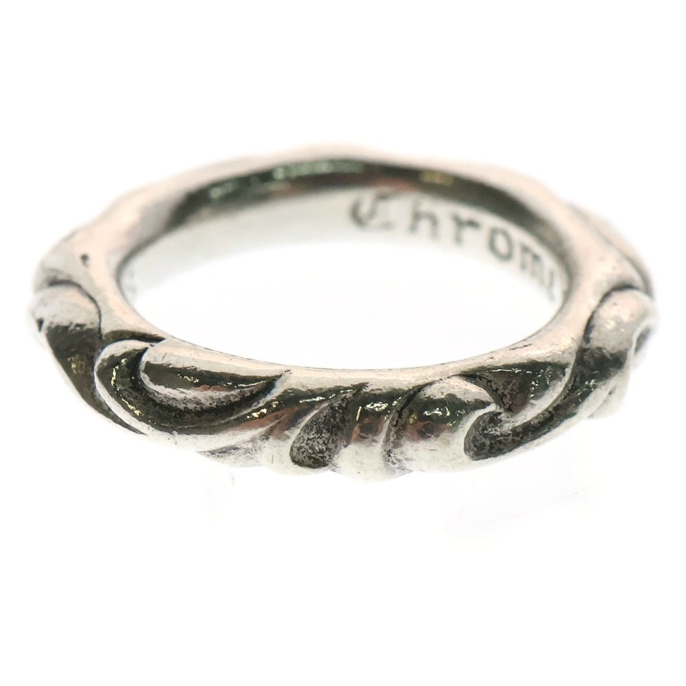 CHROME HEARTS(クロムハーツ) SCRL BAND スクロールバンド リング シルバー BCA351