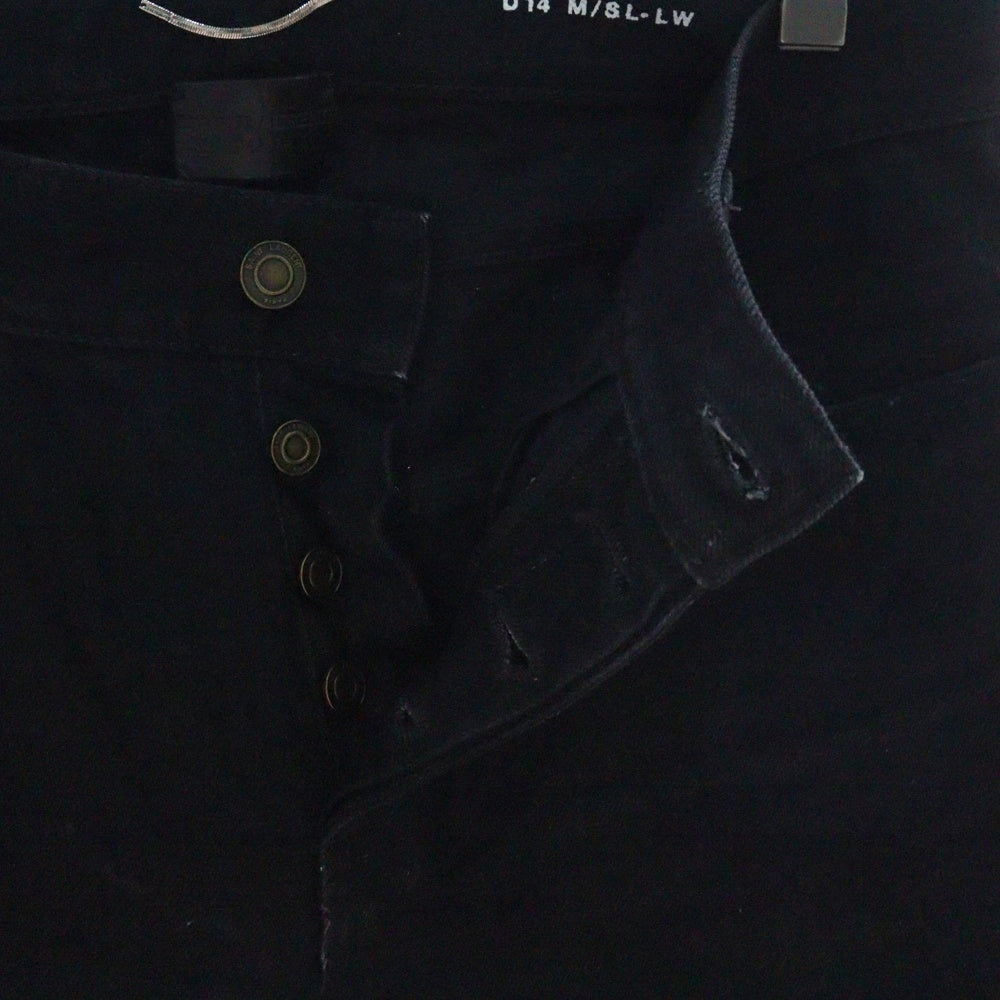 SAINT LAURENT PARIS(サンローランパリ) D14 Slim Skinny Low Waist Denim スリムスキニーローウエストデニムパンツ 505757YJ805 ブラック