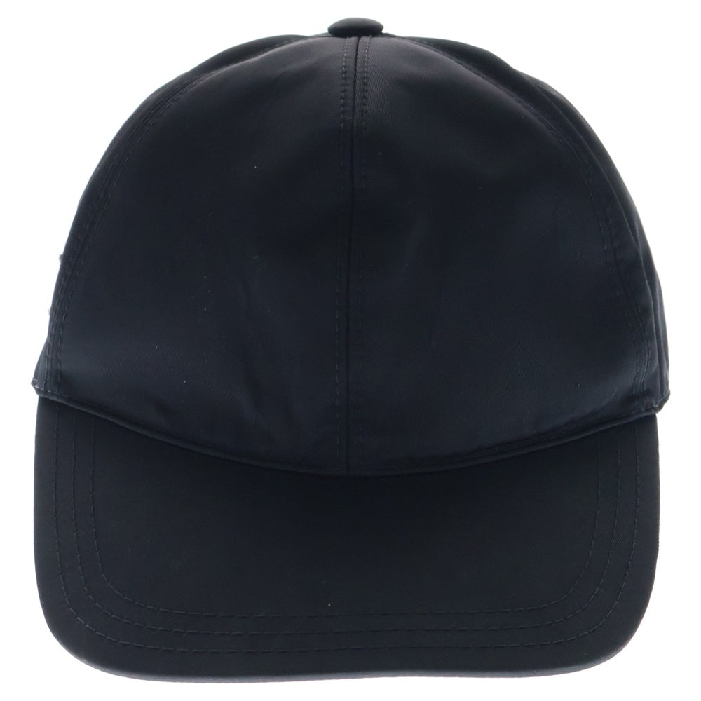 PRADA(プラダ) Re-Nylon Baseball Cap トライアングルロゴ リナイロン ベースボールキャップ 帽子 ブラック 1HC274 2DMI