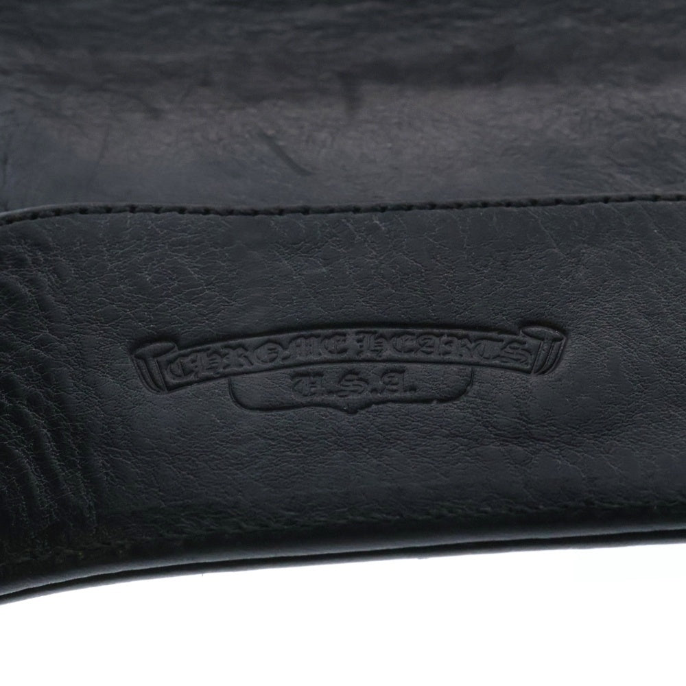 CHROME HEARTS(クロムハーツ) CARD CASE レザーカードケース ブラック
