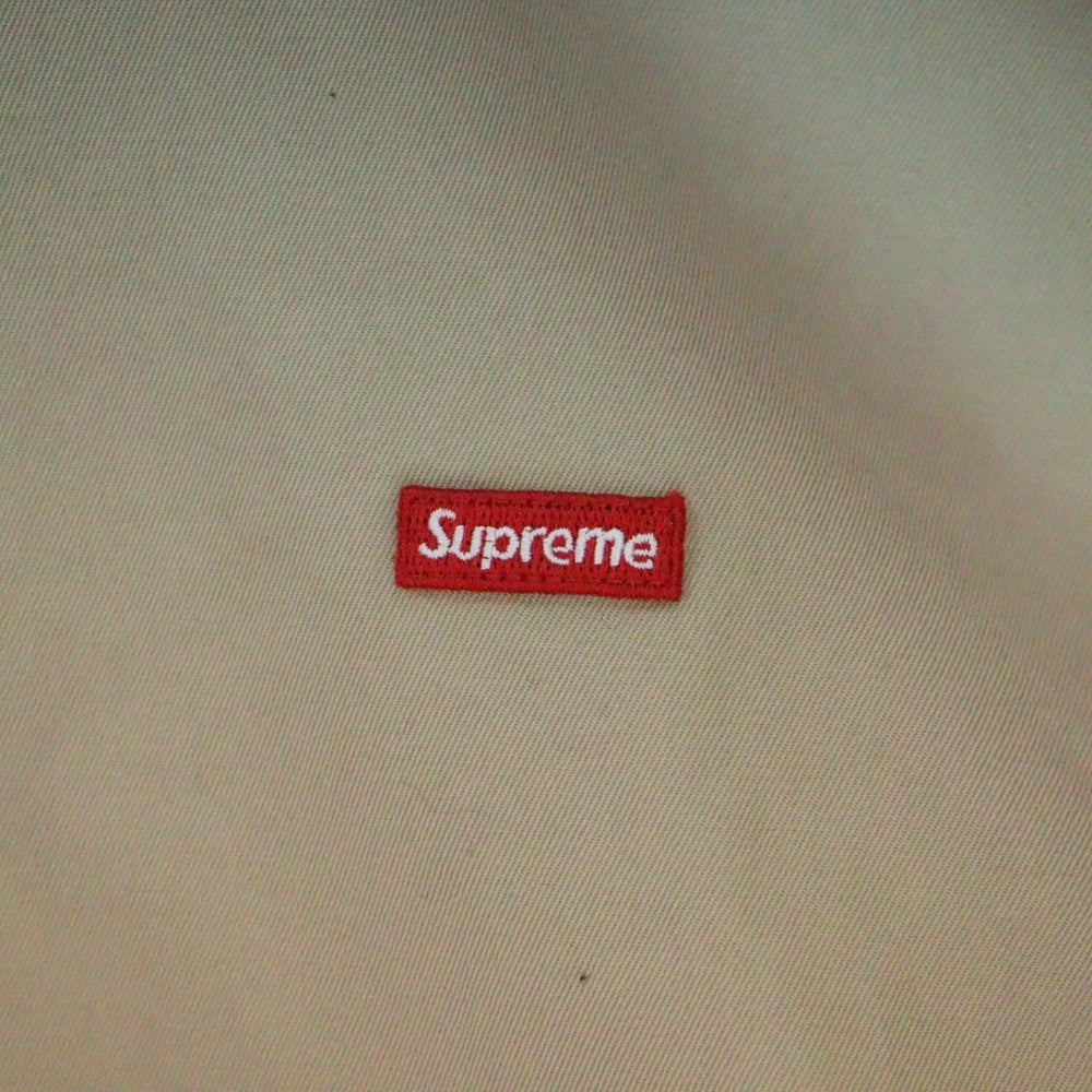 SUPREME(シュプリーム) 24AW Small Box Shirt スモールボックスロゴ 長袖シャツ ベージュ