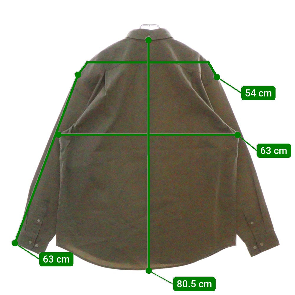 SUPREME(シュプリーム) 24AW Small Box Shirt スモールボックスロゴ 長袖シャツ ベージュ