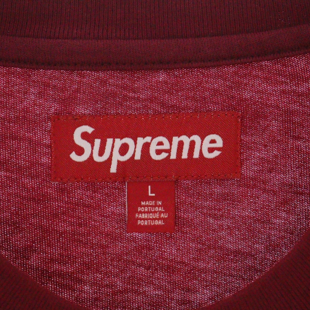 SUPREME(シュプリーム) 25SS Small Box L/S Tee スモールボックスロゴ 長袖Tシャツ ロンT レッド