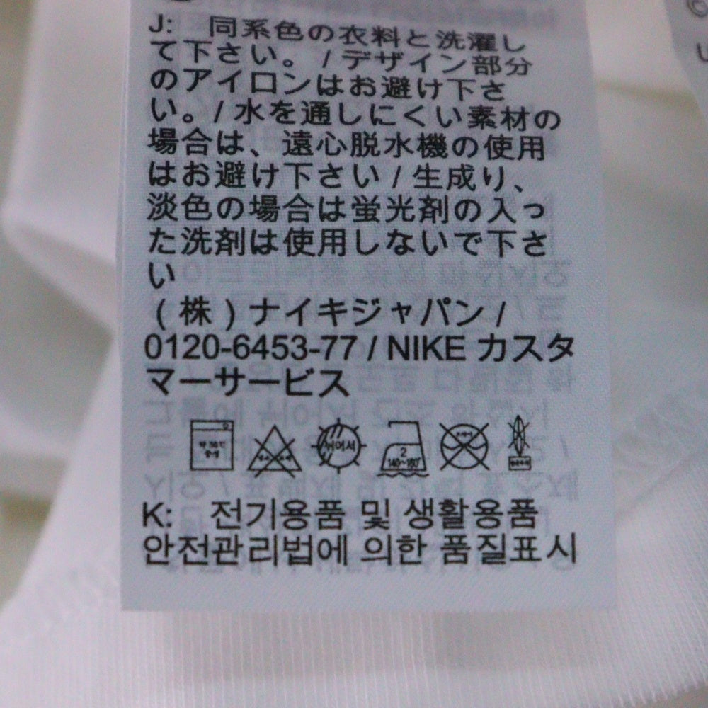 SUPREME(シュプリーム) 24AW ×JORDAN Biggie S/S Top ジョーダン ビギー フォトプリント半袖Tシャツ ホワイト HJ8385-100