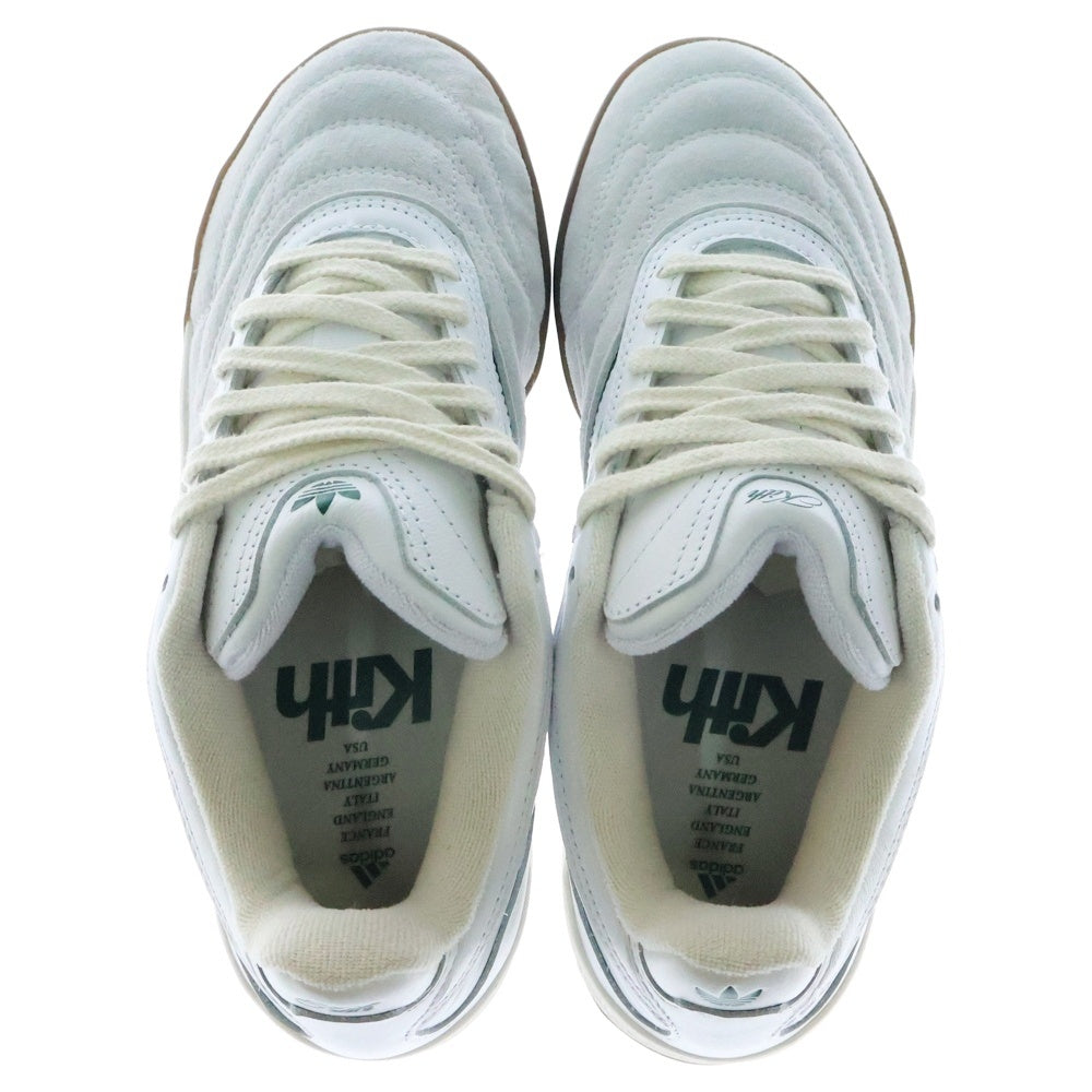 adidas Originals(アディダスオリジナルス) ×KITH KORESCO NATIONAL FOOTBALL キス フットボール コレスコ ナショナル ローカットスニーカー ホワイト US5.5/23.5cm JR9205