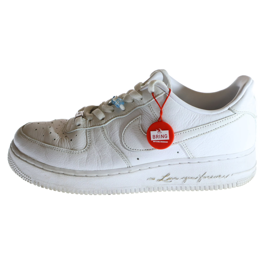 NIKE(ナイキ) AIR FORCE 1 LOW SP NOCTA Love You Forver エアジョーダン1 ノクタ ラブユーフォーエバー ローカットスニーカー ホワイト US10/28.0cm CZ8065-100