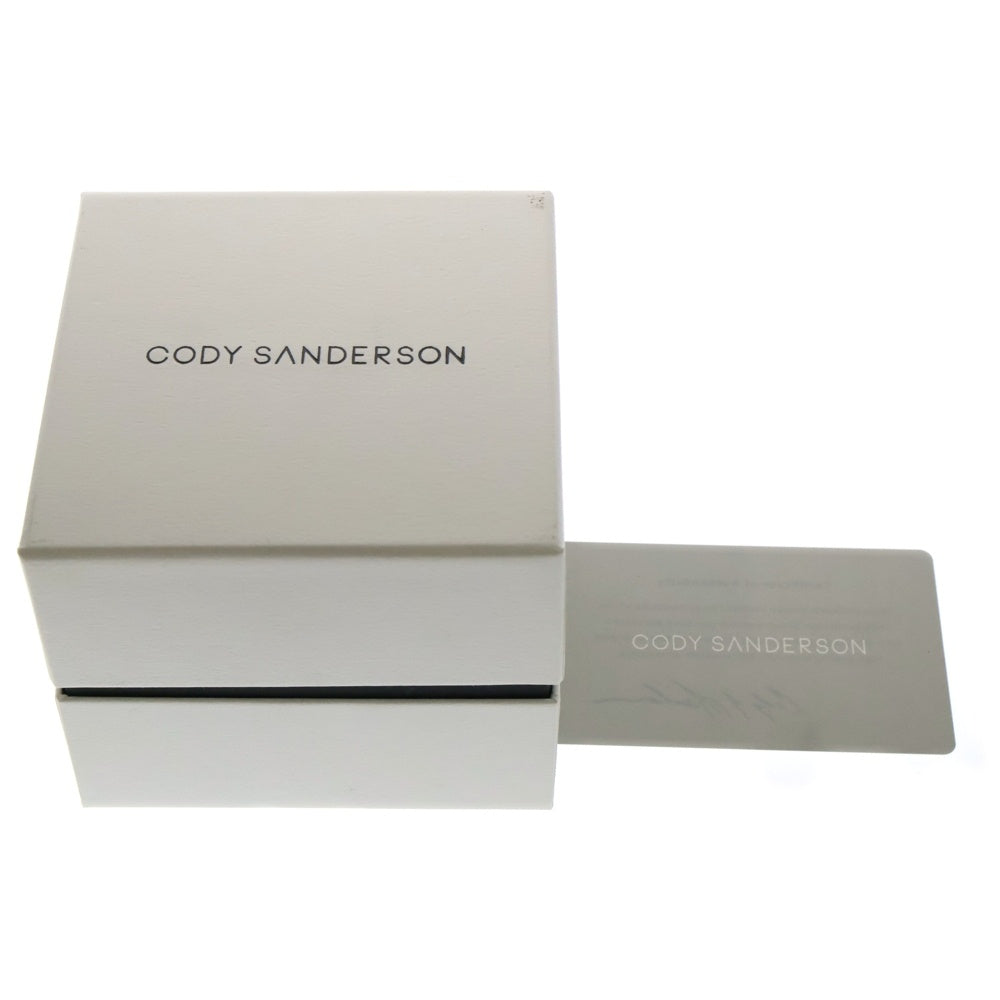 CODY SANDERSON(コディーサンダーソン) 1.5 inch Cat Scratch キャットスクラッチ カフバングル シルバー