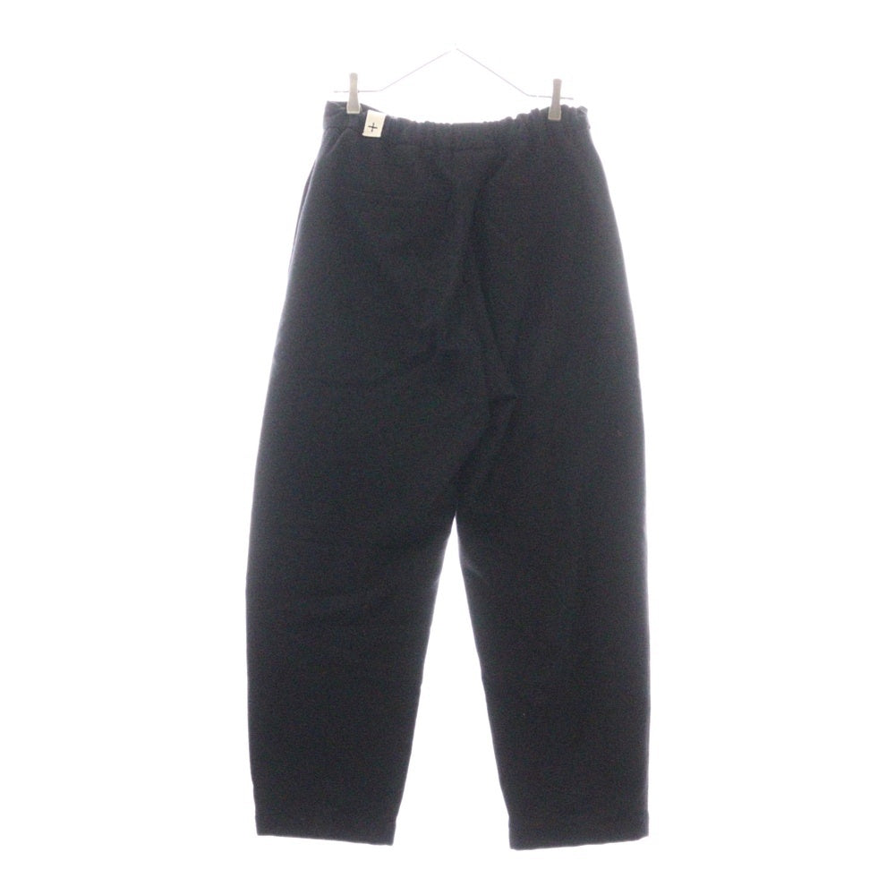 JIL SANDER +(ジルサンダープラス) 24AW Wool Wide Pants ウールワイドパンツ スラックス ブラック J47KA0233 J40182