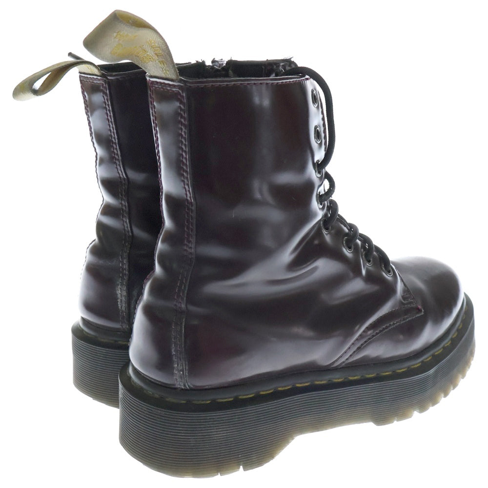Dr.Martens(ドクターマーチン) V JADON 2 エナメル加工 8ホールブーツ ハイカットシューズ ブラウン SK 05 W