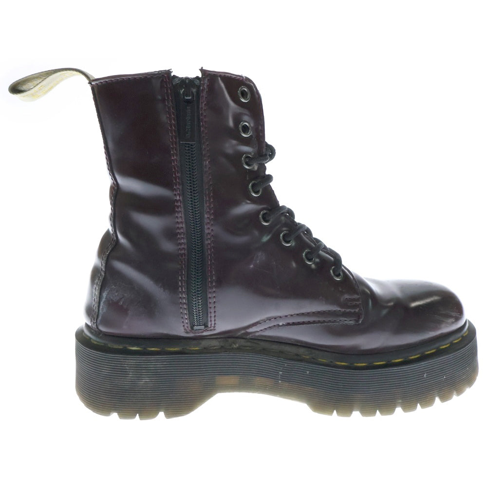 Dr.Martens(ドクターマーチン) V JADON 2 エナメル加工 8ホールブーツ ハイカットシューズ ブラウン SK 05 W