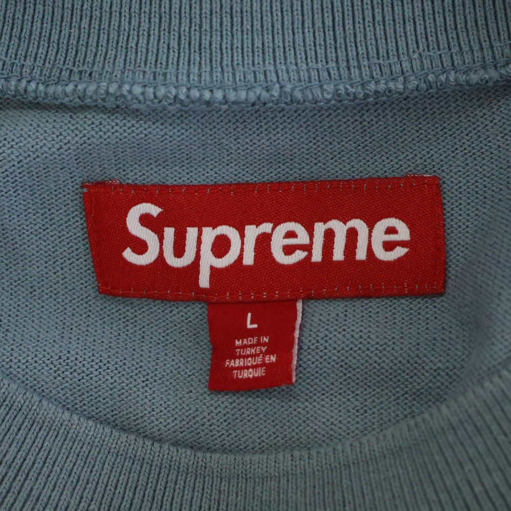 SUPREME(シュプリーム) 25SS Affiliated L/S Football Top アフィリエイト 長袖フットボールシャツ 長袖Tシャツ ロンT ブルー