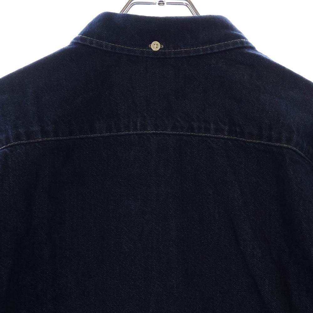 SUPREME(シュプリーム) 24AW Small Box Shirt スモールボックスロゴ 長袖デニムシャツ インディゴ