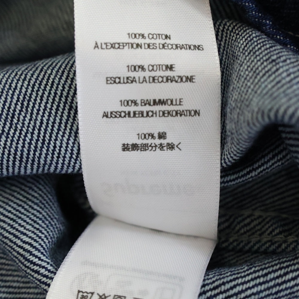 SUPREME(シュプリーム) 24AW Small Box Shirt スモールボックスロゴ 長袖デニムシャツ インディゴ