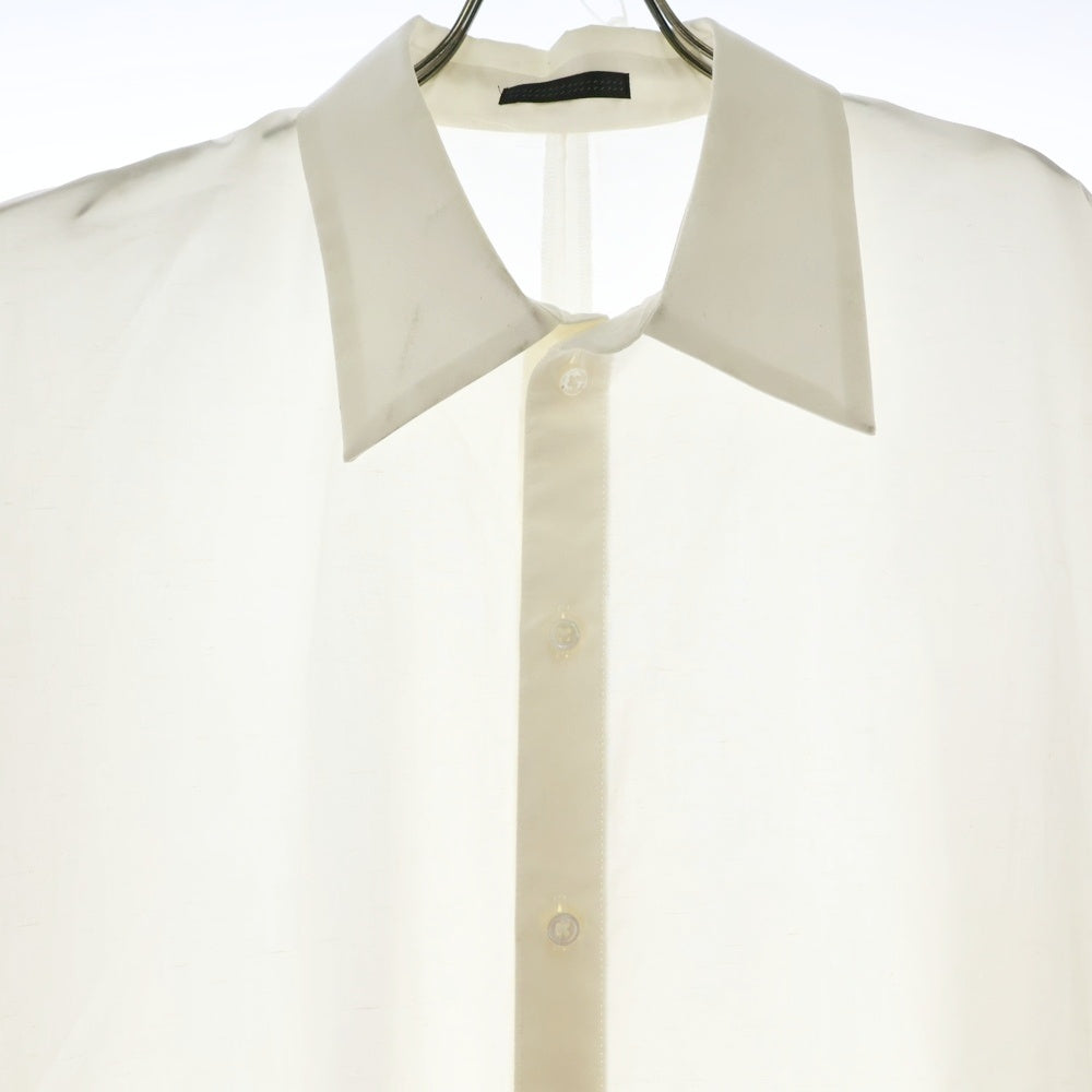 BISHOOL(ビシュール) Poncho Shirt ポンチョ 長袖シャツ ホワイト