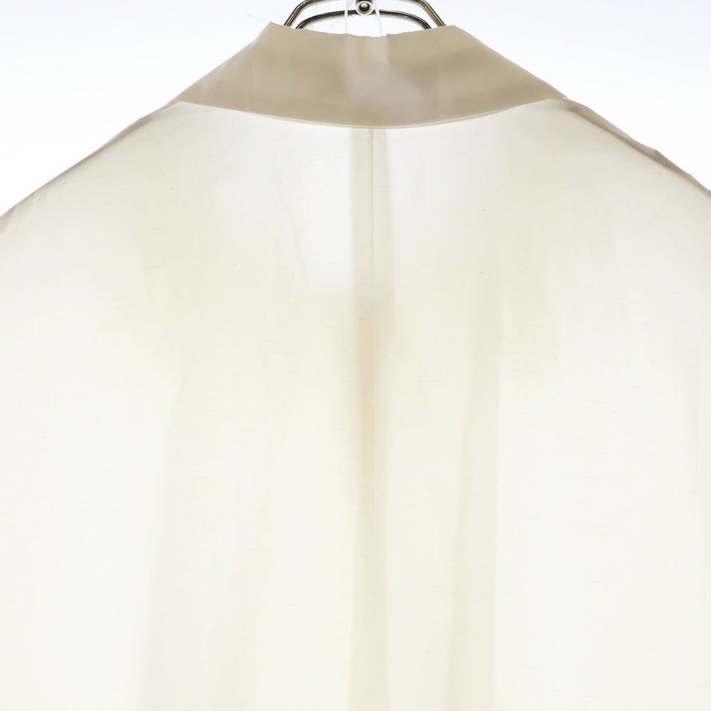 BISHOOL(ビシュール) Poncho Shirt ポンチョ 長袖シャツ ホワイト