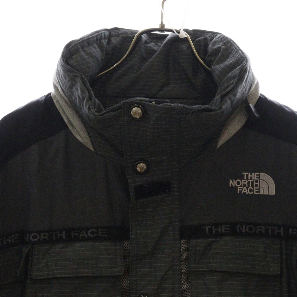 THE NORTH FACE(ザノースフェイス) Extreme Gear ベスト切替 ナイロンジャケット マウンテンパーカー グレー V103116