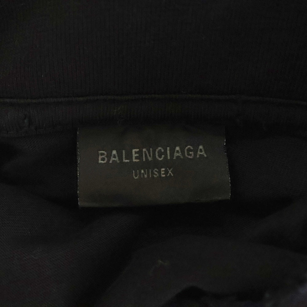 BALENCIAGA(バレンシアガ) 24SS St. Valentin CD To My Love L/S T-shirt 長袖Tシャツ ロンT ブラック 739027 TQVE4