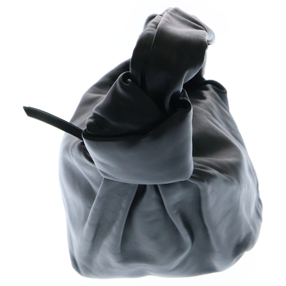 BOTTEGA VENETA(ボッテガヴェネタ) Double knot Bag ダブルノット レザーハンドバッグ ブラック 629635