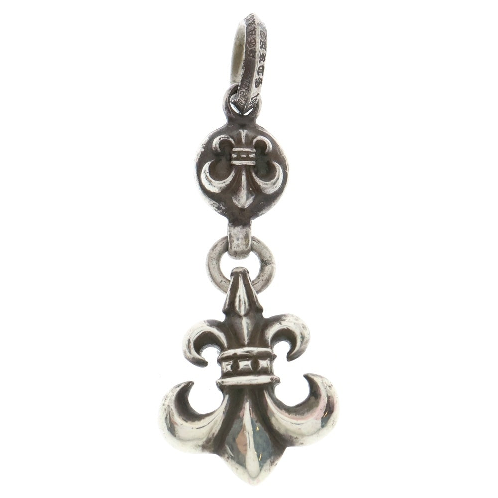 CHROME HEARTS(クロムハーツ) 1BALL BS FLEUR 1ボールBSフレアチャーム ペンダントトップ シルバー BCA198