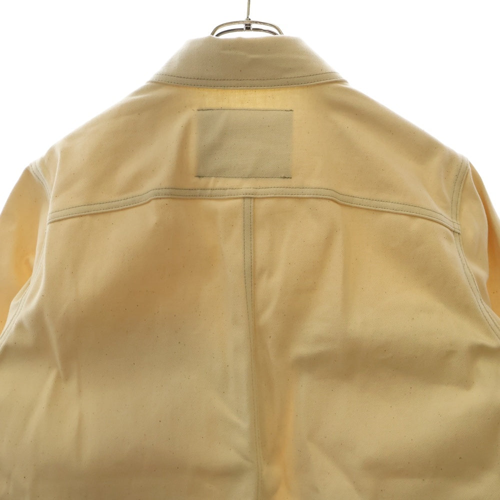 Rick Owens(リックオウエンス) 22SS OUTERSHIRT アウターシャツ キャンバス長袖シャツ アイボリー RO01B4786 HNJP