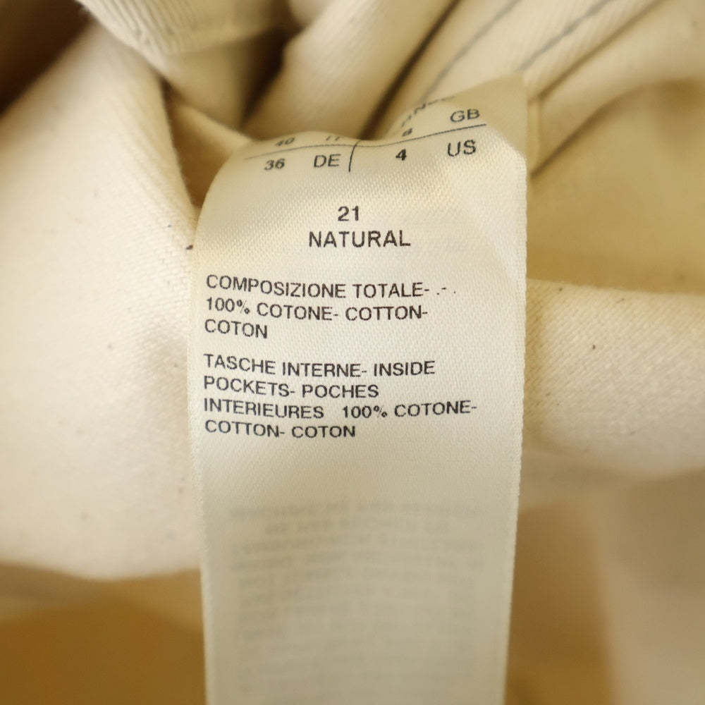 Rick Owens(リックオウエンス) 22SS OUTERSHIRT アウターシャツ キャンバス長袖シャツ アイボリー RO01B4786 HNJP