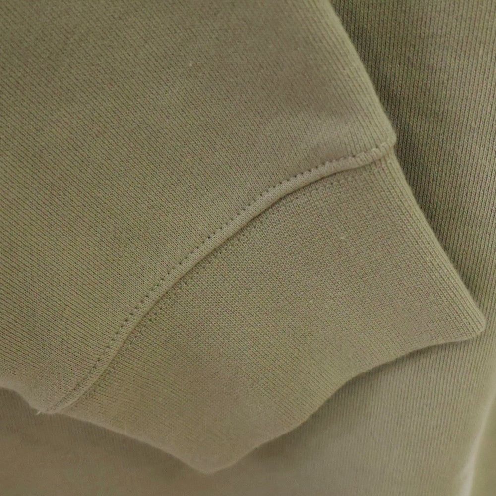 FEAR OF GOD ESSENTIALS(フィアオブゴッド エッセンシャルズ) SWEAT SHIRT ラバーロゴ ハイネックスウェットトレーナー ベージュ