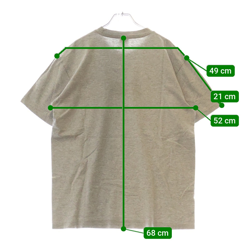 SUPREME(シュプリーム) 19AW Bandana Box Logo Tee バンダナボックスロゴ 半袖Tシャツ グレー