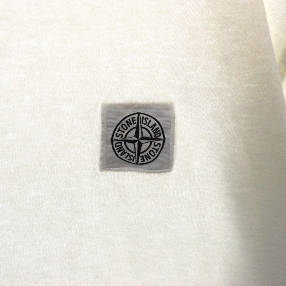 STONE ISLAND(ストーンアイランド) V Neck T-Shirt Vネック半袖Tシャツ ホワイト 681522457
