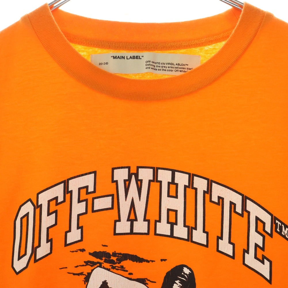 OFF-WHITE(オフホワイト) 20SS Swimming T-Shirt 半袖Tシャツ オレンジ OWAA071R20B07045 レディース