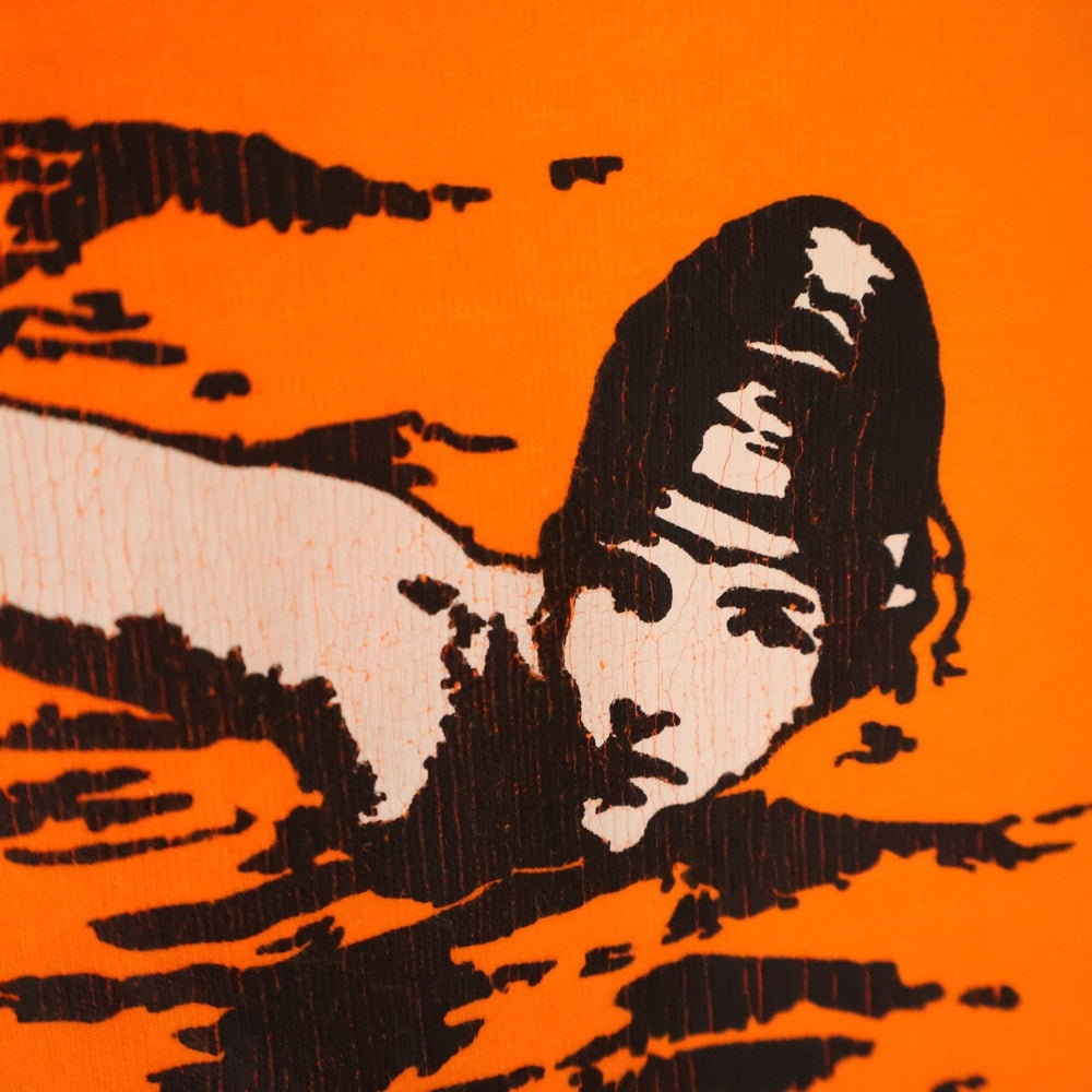 OFF-WHITE(オフホワイト) 20SS Swimming T-Shirt 半袖Tシャツ オレンジ OWAA071R20B07045 レディース