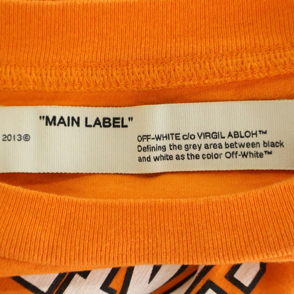 OFF-WHITE(オフホワイト) 20SS Swimming T-Shirt 半袖Tシャツ オレンジ OWAA071R20B07045 レディース