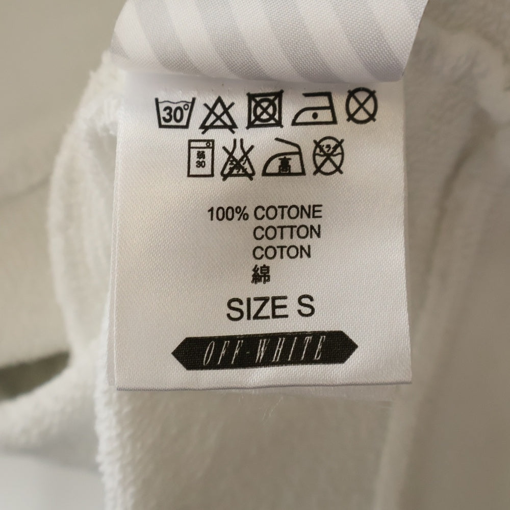 OFF-WHITE(オフホワイト) 16SS Hoodie プルオーバースウェットパーカー フーディー ホワイト